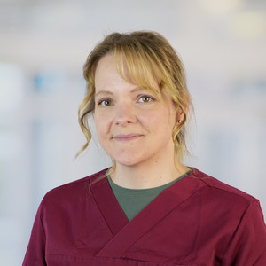 Portraitfoto Katja Schönborn, Stellvertretende Pflegedienstleitung, Diakonie Hospiz Volksdorf 