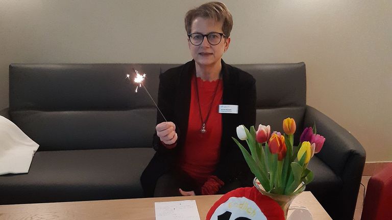 Diakonie Hospiz Wannsee - Virtuelle Feier zum 18.jährigen Jubiläum - Pflegedienstleiterin Doreen Kossack 
